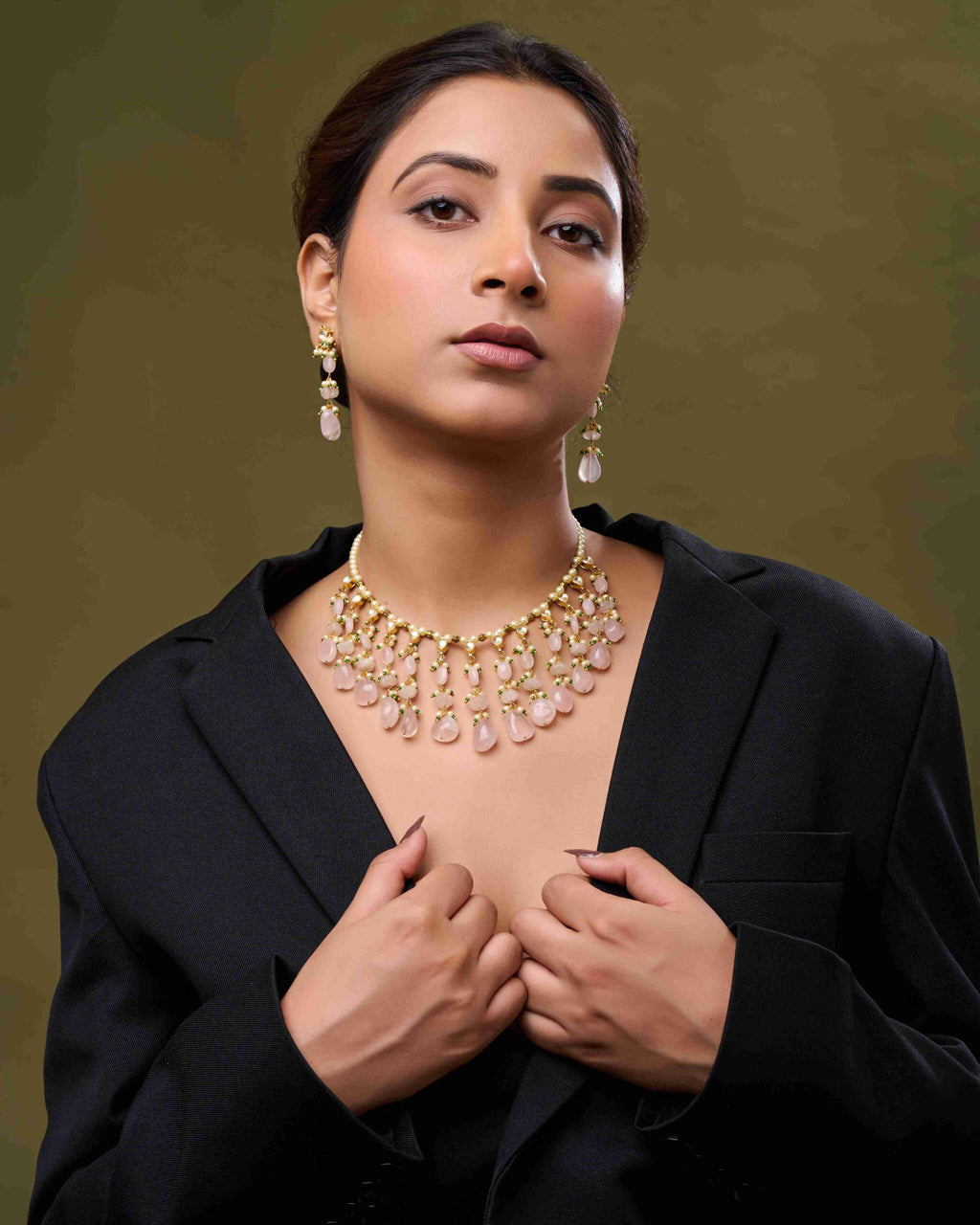 Blush Serenity Necklace Set