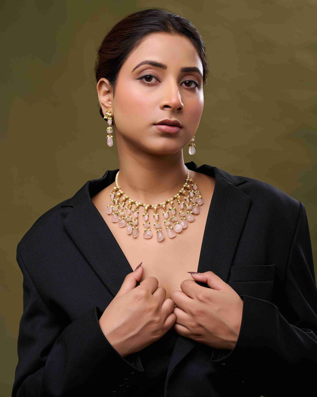 Blush Serenity Necklace Set