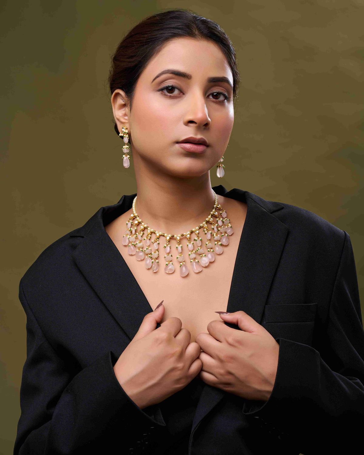 Blush Serenity Necklace Set