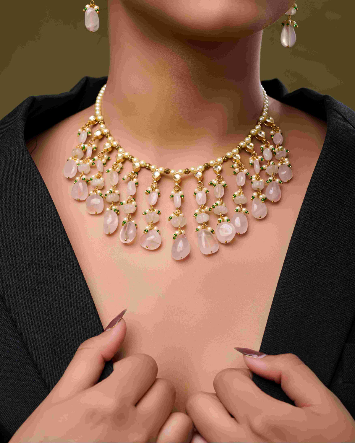 Blush Serenity Necklace Set