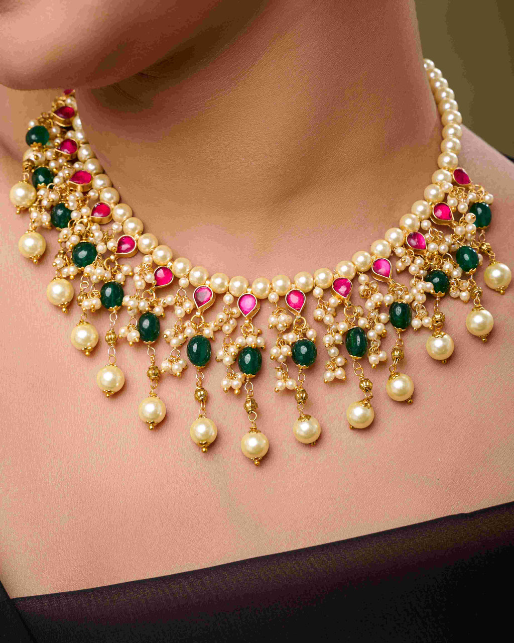 Rajwada Ratna Necklace Set