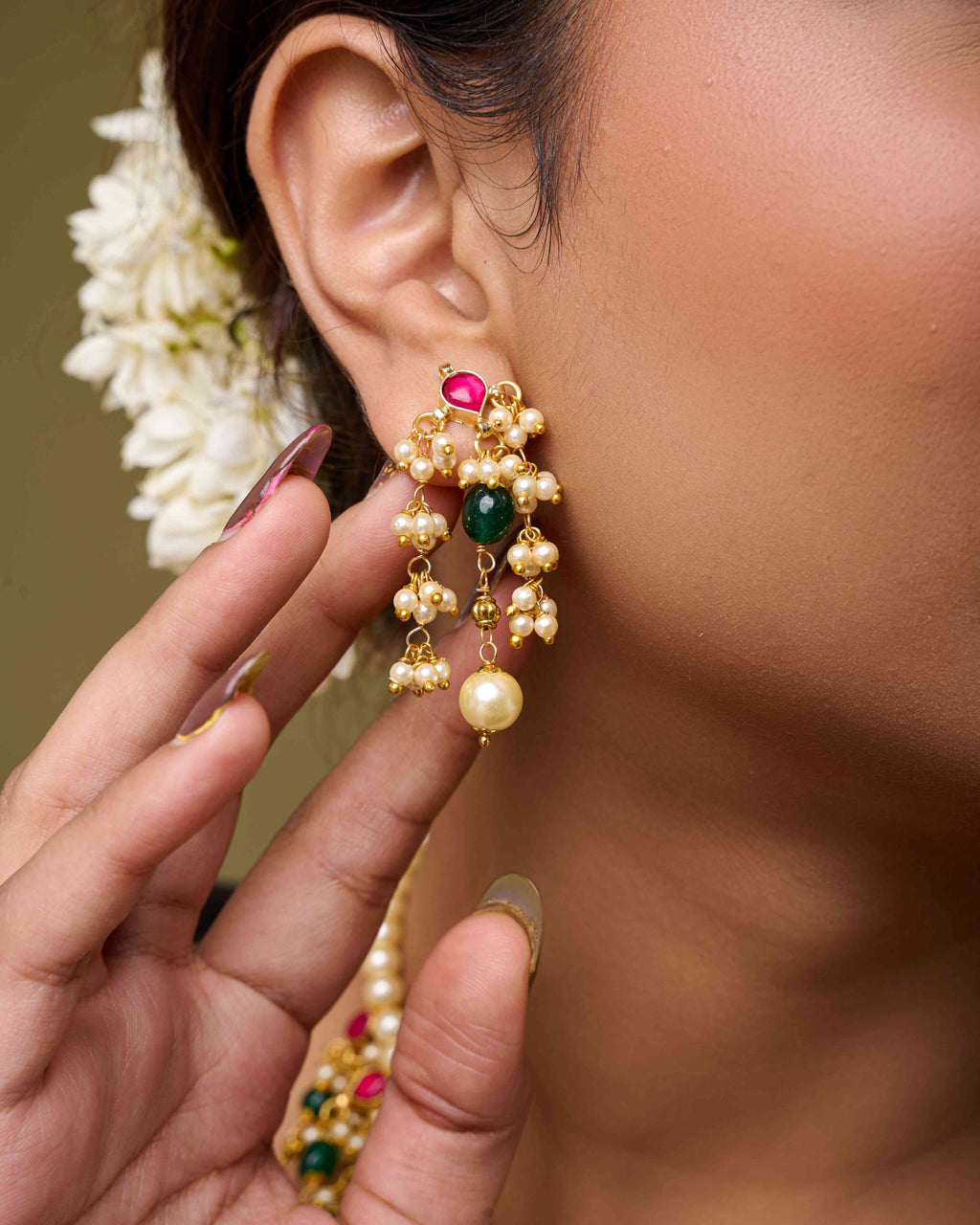 Rajwada Ratna Necklace Set