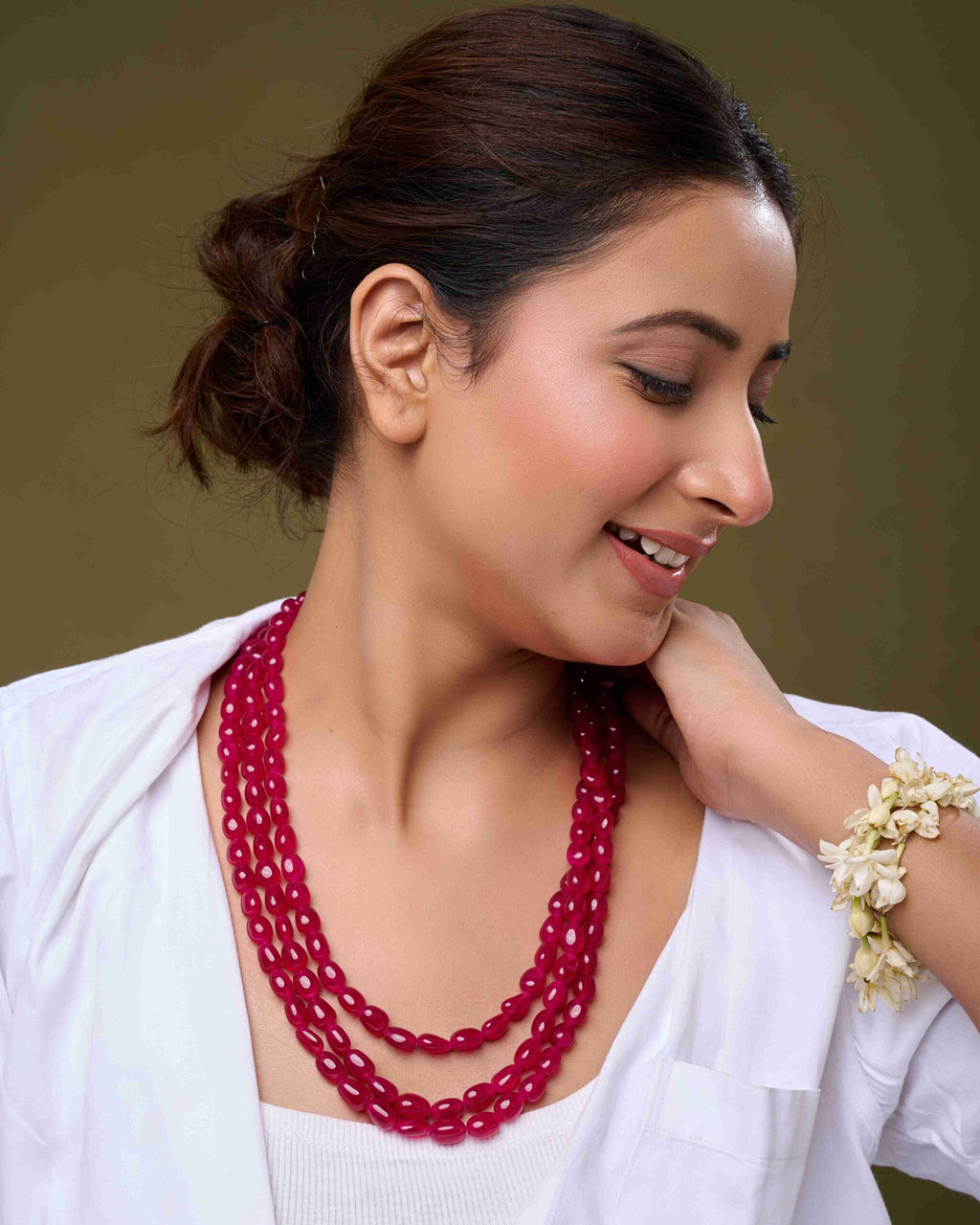 Ruby Glow Necklace