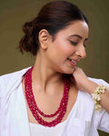 Ruby Glow Necklace