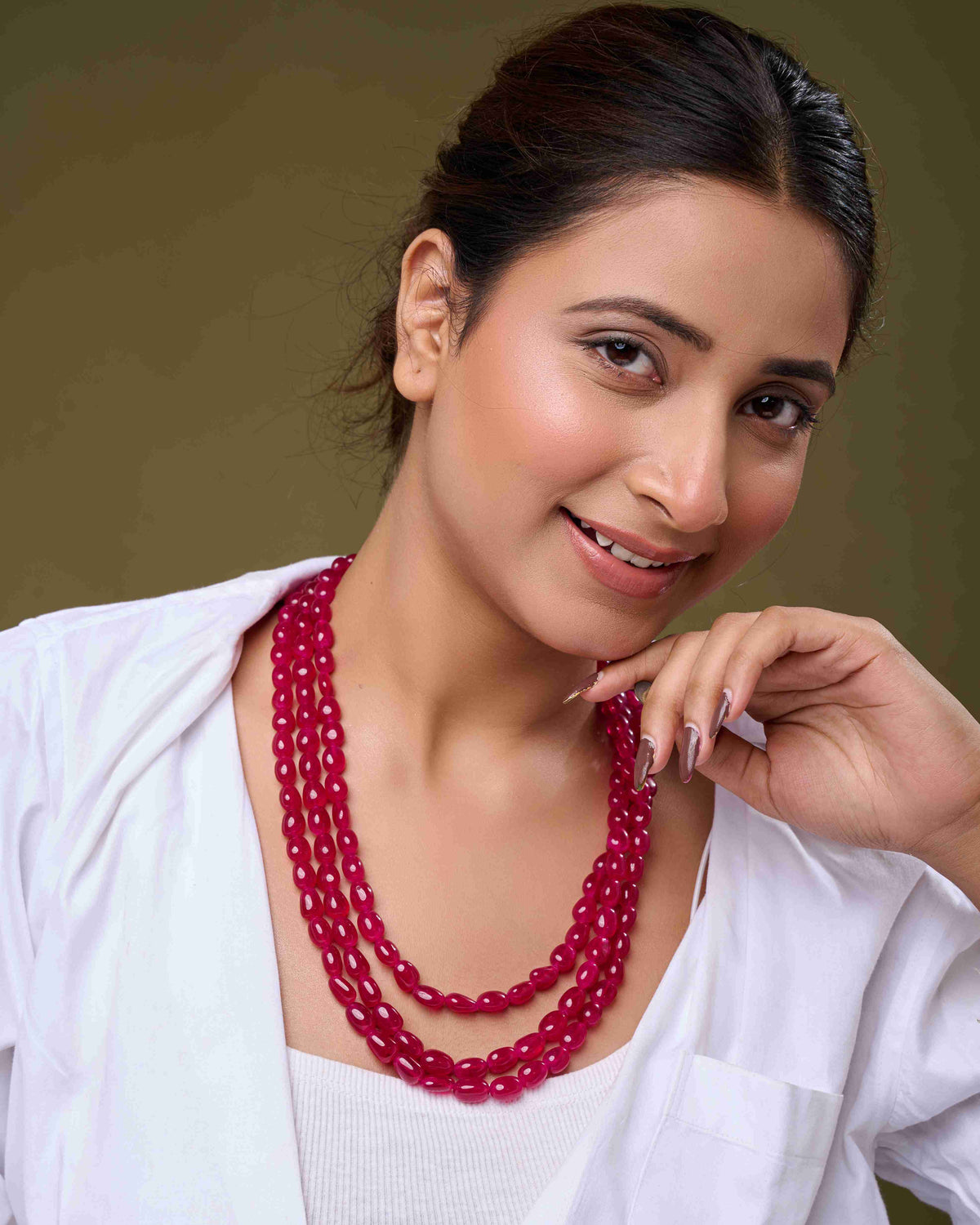 Ruby Glow Necklace
