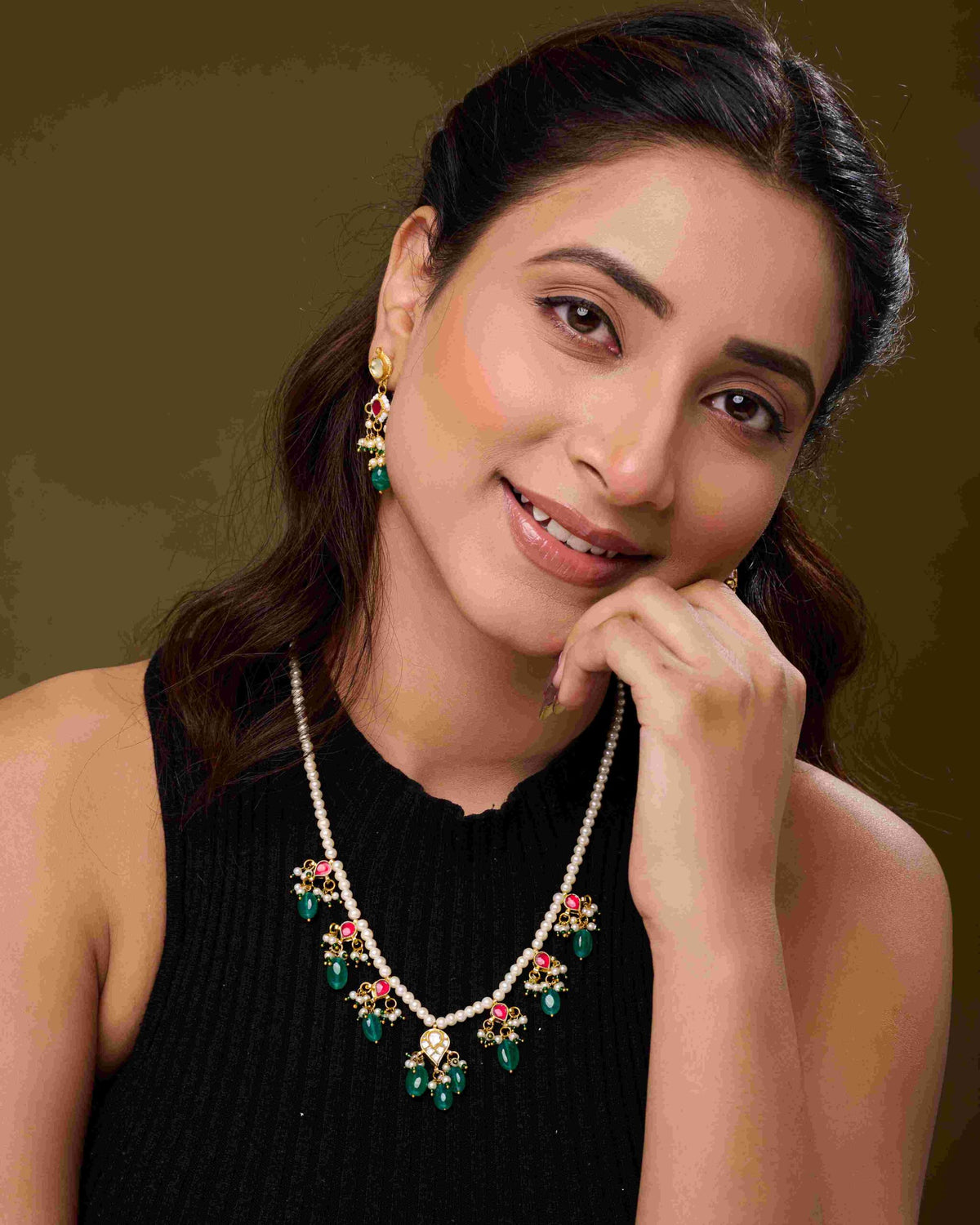 Kundan Bloom Necklace