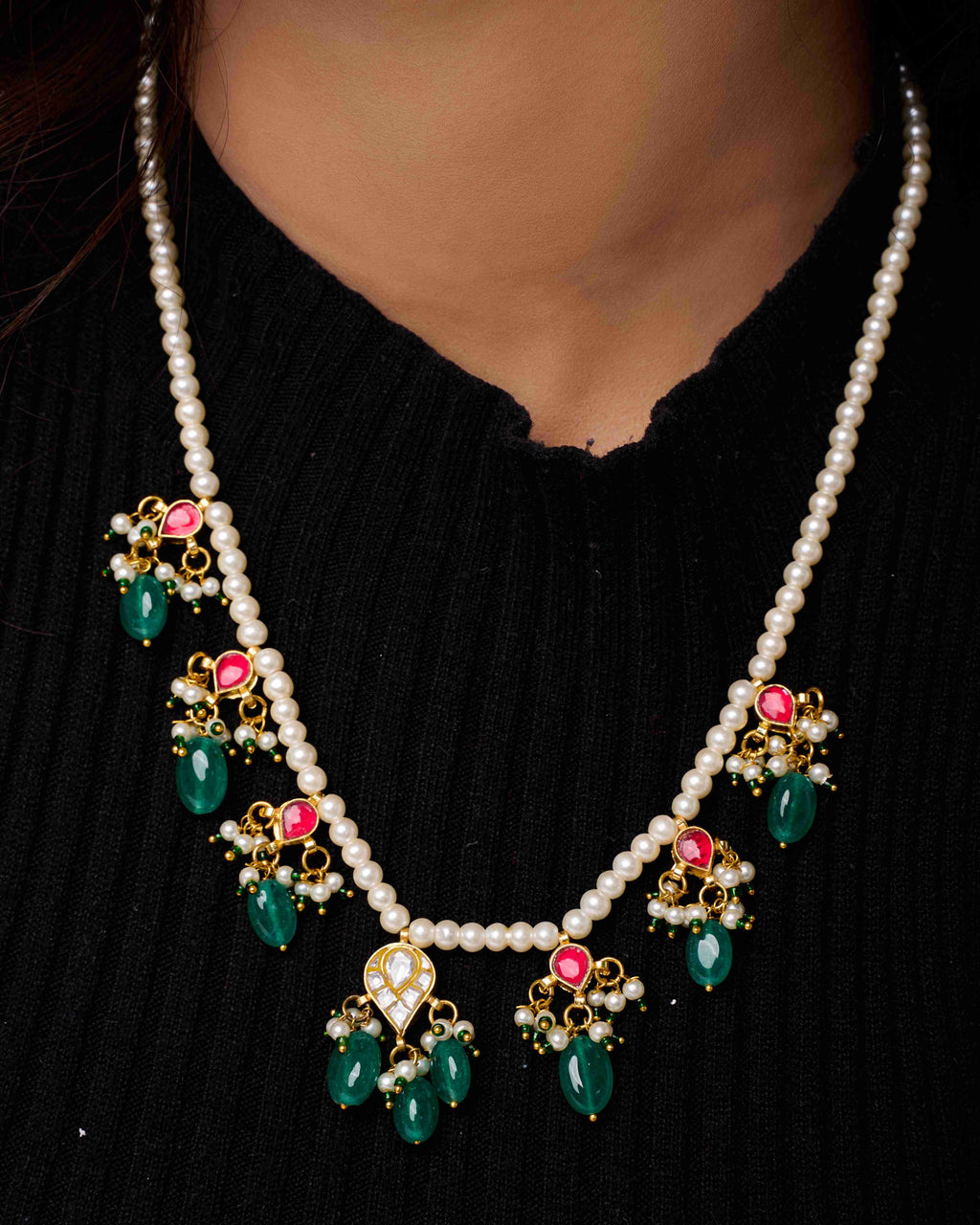 Kundan Bloom Necklace