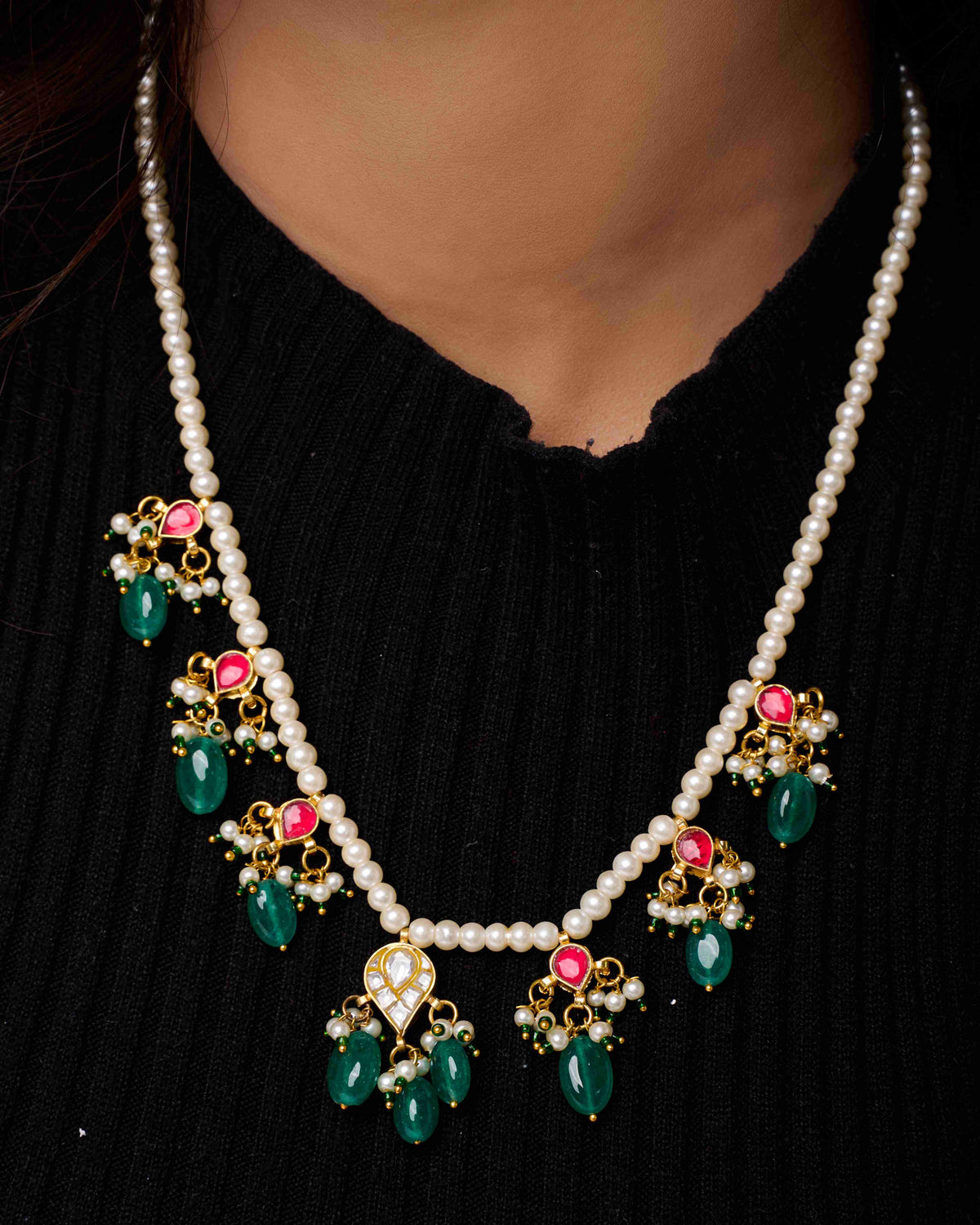 Kundan Bloom Necklace