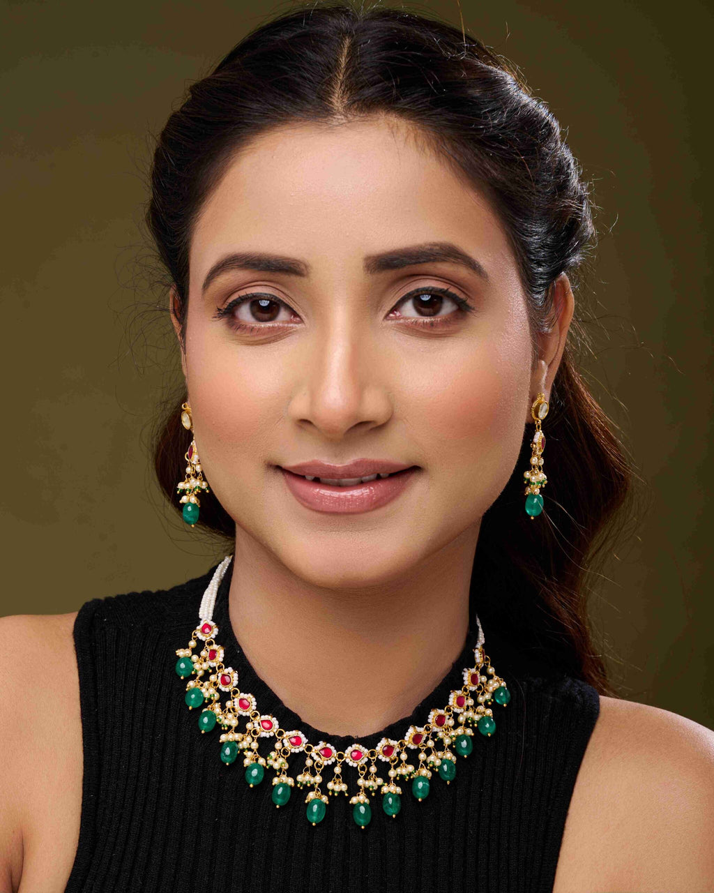 Emerald Majesty Necklace