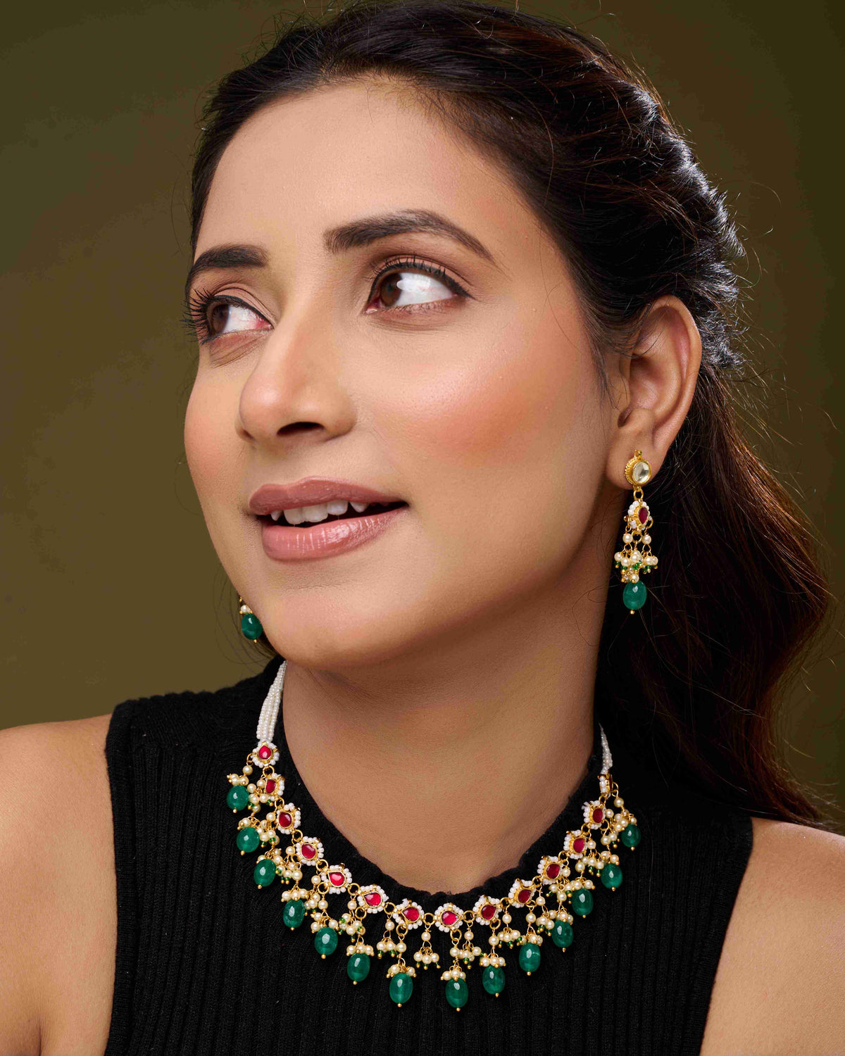 Emerald Majesty Necklace