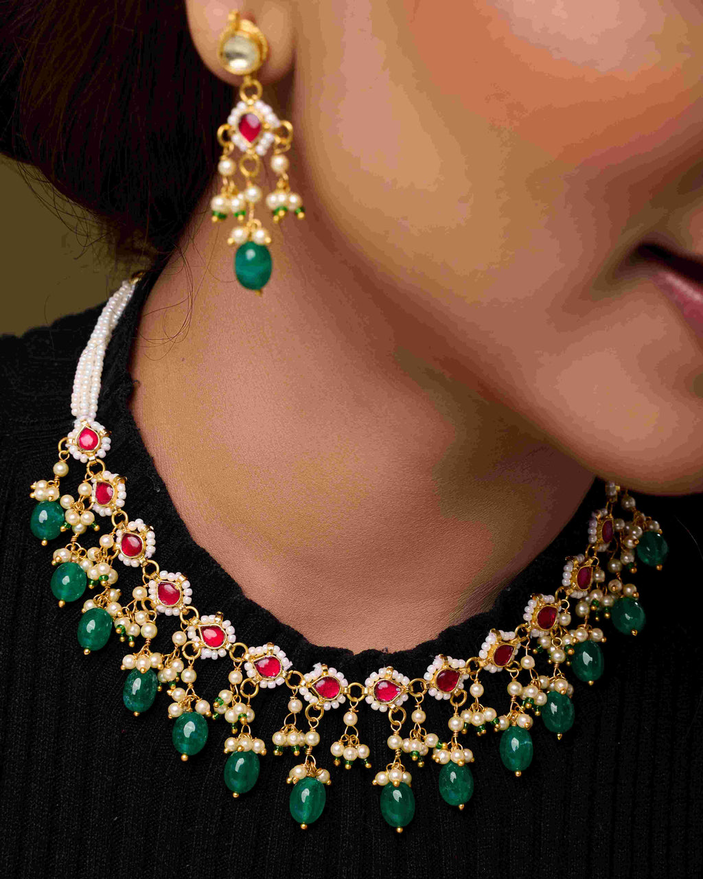 Emerald Majesty Necklace