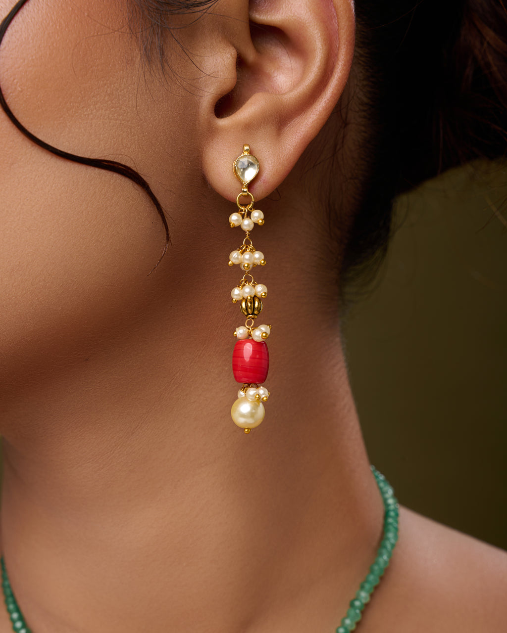 Coral Grove Necklace Set