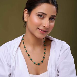 Green Strawberry Antique Necklace