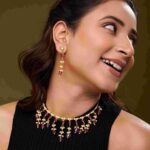 Rosé Gem Symphony necklace set