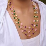 Orchid Blush Layers Necklace
